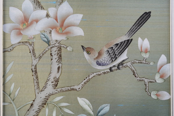 G-006 SAMPLE in STOCK for Chinoiserie Handpainted Wallpaper and Artwork