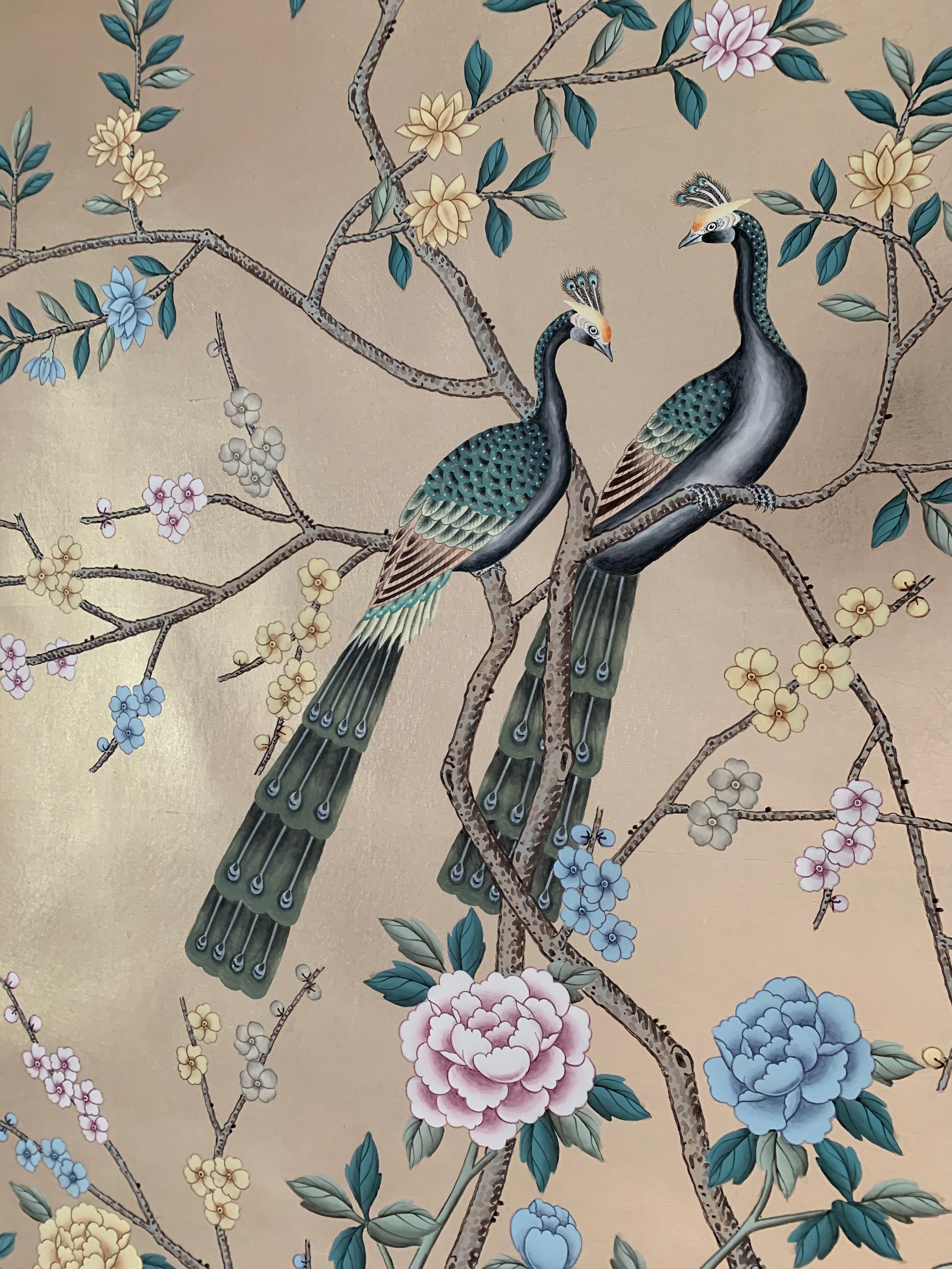 G-015 Peacock and Peony in ML-19